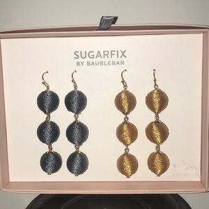 Sale! NWT 2 3” dangle earrings by BaubleBar